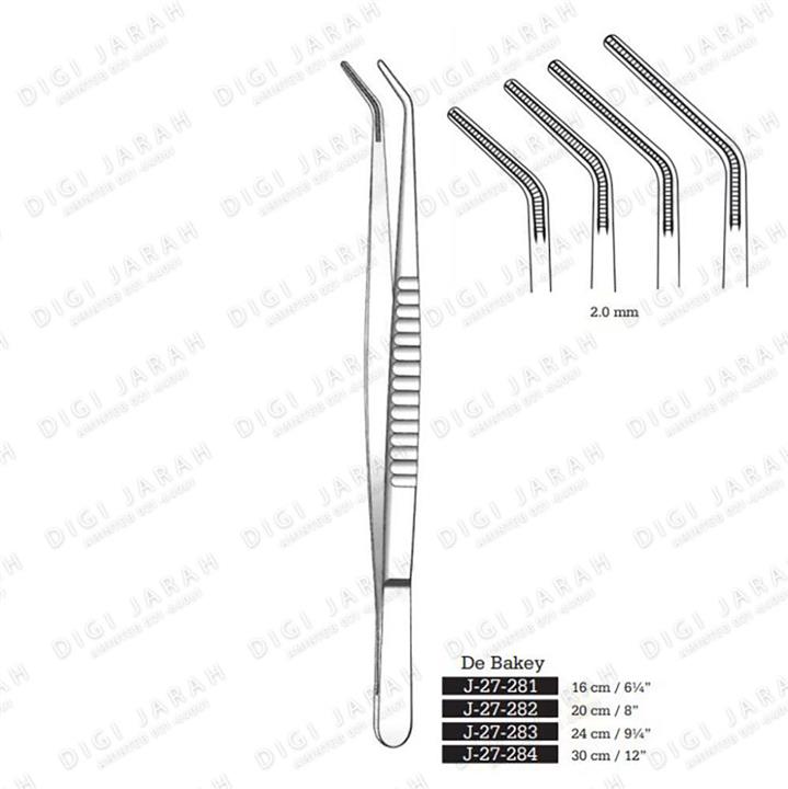 پنست دوبیگی سرکج J-27-281 surgicon 16cm 2MM